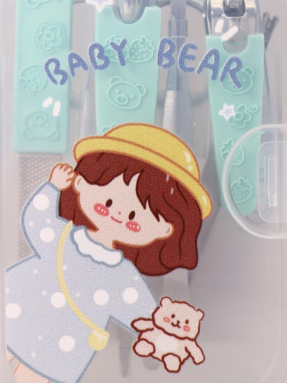 Маникюрный набор «Anime girl bear»