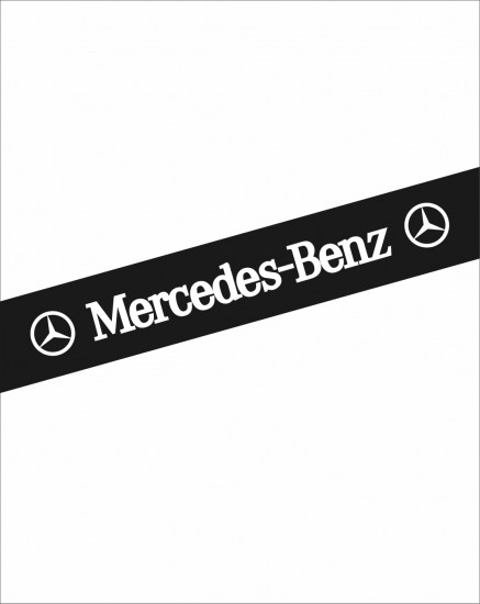 Наклейка на автомобиль «Mercedes-benz»