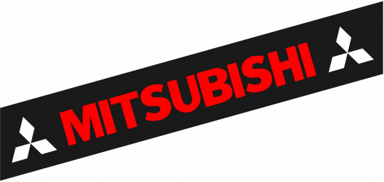 Наклейка на автомобиль «Mitsubishi»