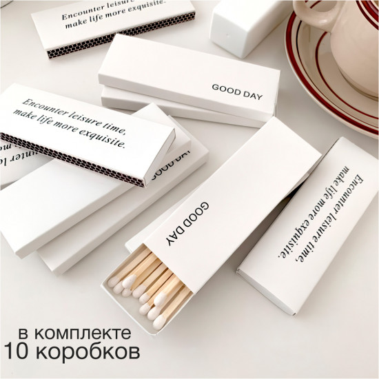 Комплект спичек каминных «Good day»