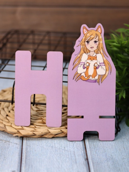 Подставка под телефон и планшет «Love corgi girl»