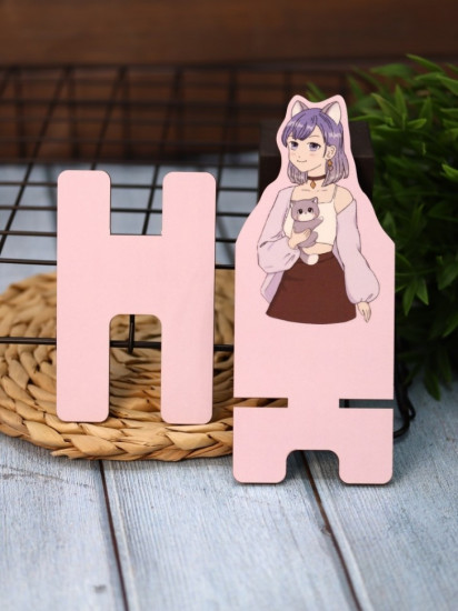 Подставка под телефон и планшет «Cute cat Girl»