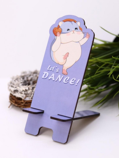 Подставка под телефон и планшет «Let's dance»