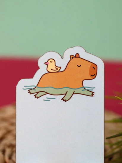 Подставка под телефон и планшет «Capybara and duck»
