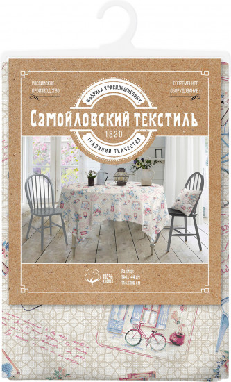 Скатерть «История открыток»
