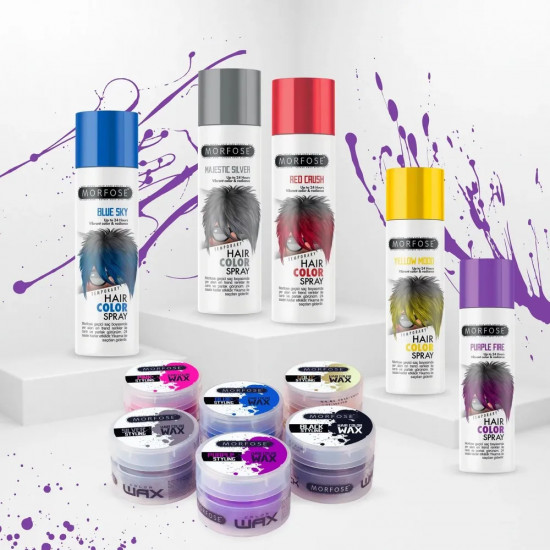 Спрей цветной для волос «Majestic Silver»