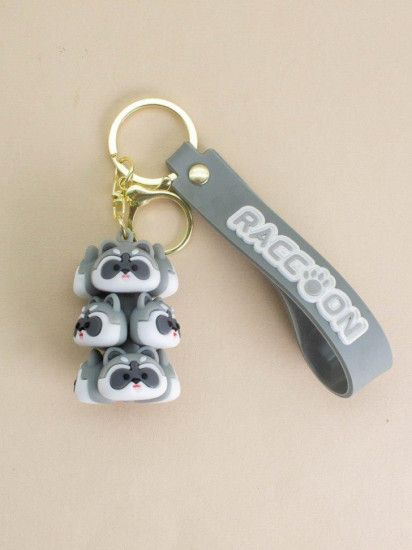 Брелок «Racoon family»