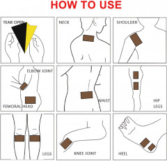 Набор пластырей для суставов и мышц обезболивающих «5 ядов» - Фото 3