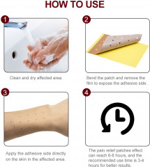 Обезболивающие пластыри с тигровым бальзамом «Red Tiger» - Фото 3