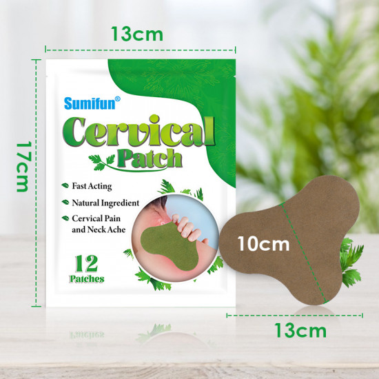 Обезболивающие пластыри от болей в шее и голове «Cervical Patch»