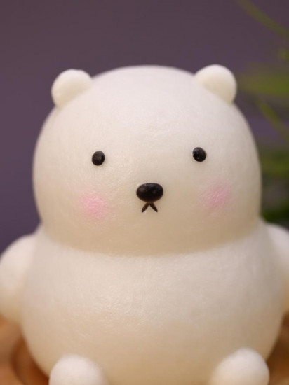 Ночник «Bear plaid bow»