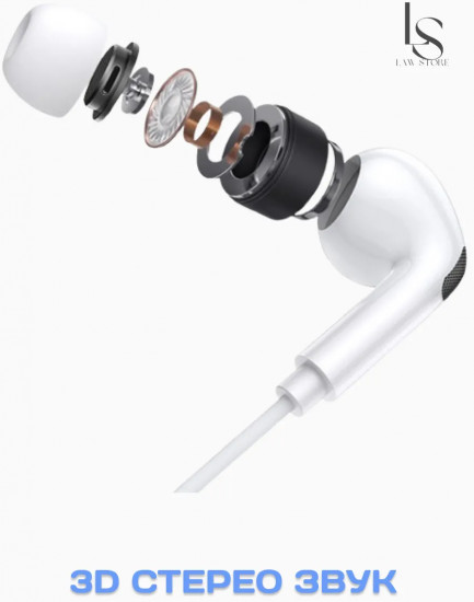 Наушники проводные для iPhone Borofone BM30 Pro
