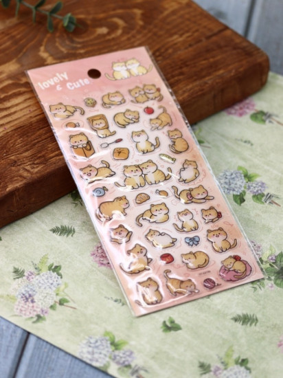 Наклейки «Lovely and cute cats»