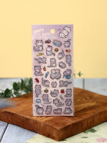 Наклейки «Lovely and cute cats»
