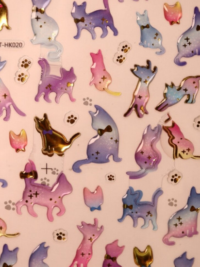 Наклейки «Rainbow cats»