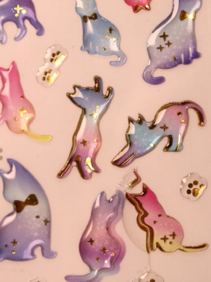 Наклейки «Rainbow cats»