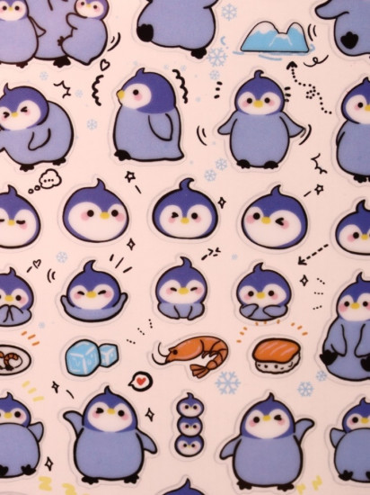 Наклейки «Ise penguin»