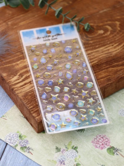 Наклейки «Sea crystals»
