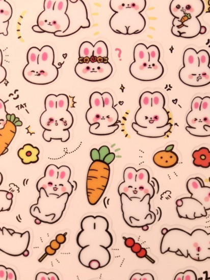 Наклейки «Bunny»