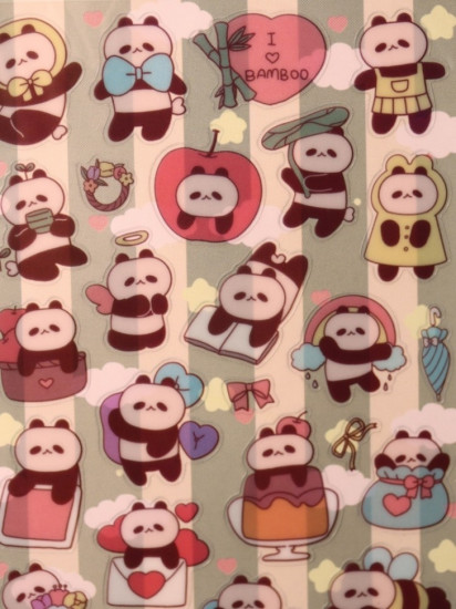 Наклейки «Bamboo panda»