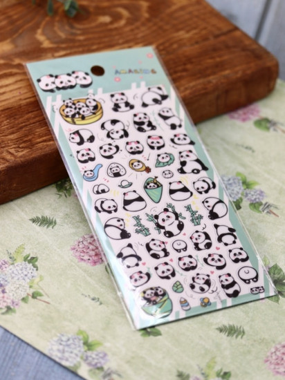 Наклейки «Cute panda»