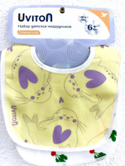 Набор нагрудников для кормления непромокаемых - Фото 7