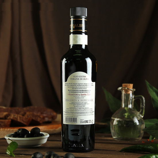 Масло оливковое нерафинированное Frantoio di Santa Tea «Raccolta di olive nere»
