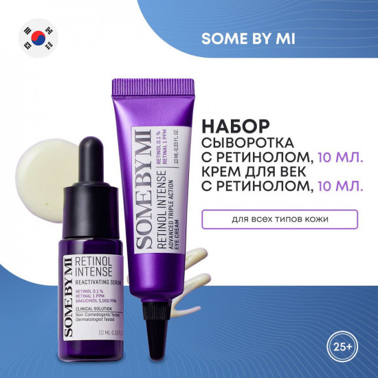 Набор миниатюр с ретинолом «Retinol Intense Trial Kit»