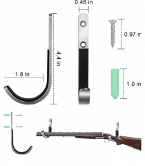 Комплект настенного крепление для оружия - Фото 3