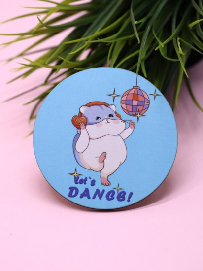 Подставка под горячее «Let's dance»