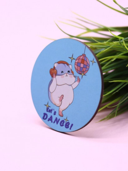 Подставка под горячее «Let's dance»