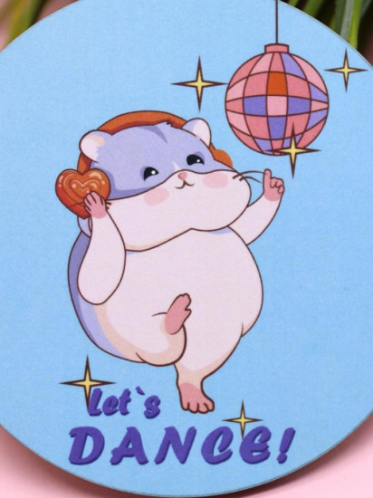 Подставка под горячее «Let's dance»