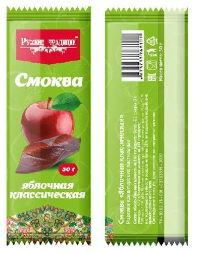 Набор смоквы яблочной классический без сахара