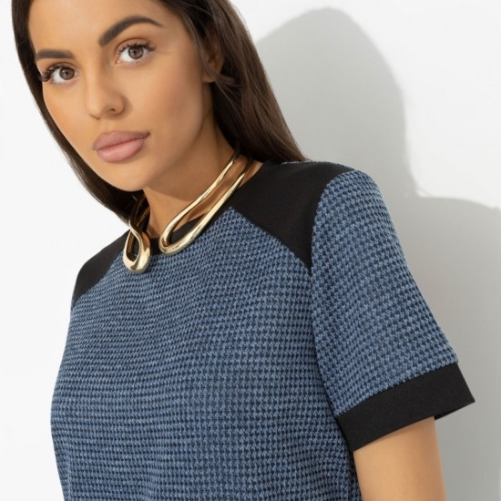 Платье из трикотажа женское «За день до отпуска»