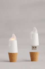 Пробка для бутылки «Bottlelight» с подсветкой и USB - Фото 9
