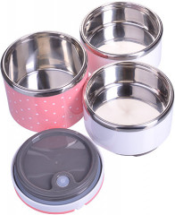 Термос пищевой 3-х ярусный - Фото 1