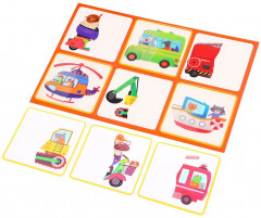 Лото «Машинки. Найди половинку» - Фото 2