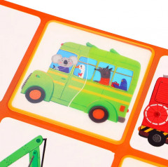 Лото «Машинки. Найди половинку» - Фото 3