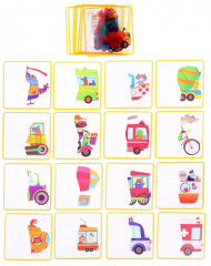 Лото «Машинки. Найди половинку» - Фото 4