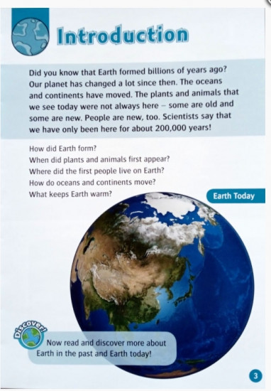 Earth Then and Now