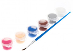 Роспись по холсту «Рыжий котик» - Фото 4