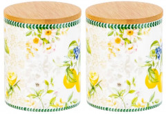 Набор банок для хранения с крышками «Лимоны» - Фото 2