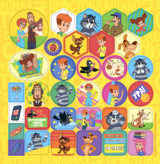 Альбом с наклейками «Простоквашино. Каникулы в деревне» - Фото 2