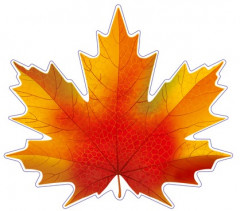 Набор вырубных плакатов для оформления интерьера «Осень» - Фото 2