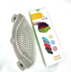 Дуршлаг-клипса силиконовый - Фото 4