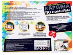 Картина по номерам «Кот и собака» - Фото 7