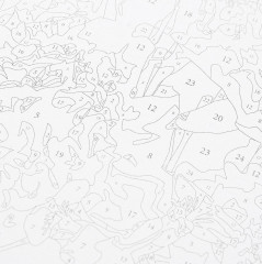 Картина по номерам «Пионы» - Фото 2