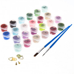 Картина по номерам «Пионы» - Фото 3