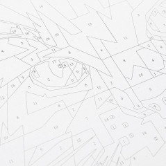 Картина по номерам «Кот» - Фото 2