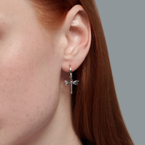 Серьги из серебра